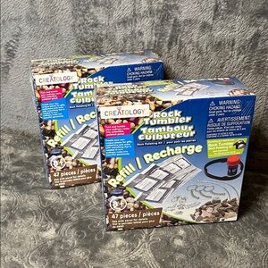 Set of 2 Creatology Rock Tumbler Refill Kit - Blue Box
